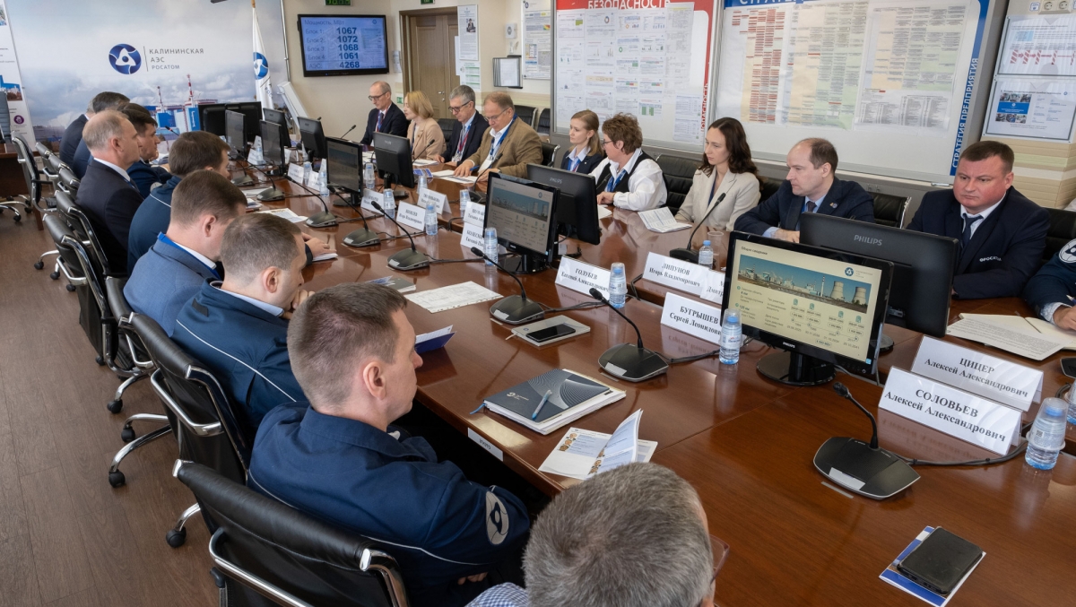 Калининская АЭС повысила эффективность работы в эксплуатационной безопасности